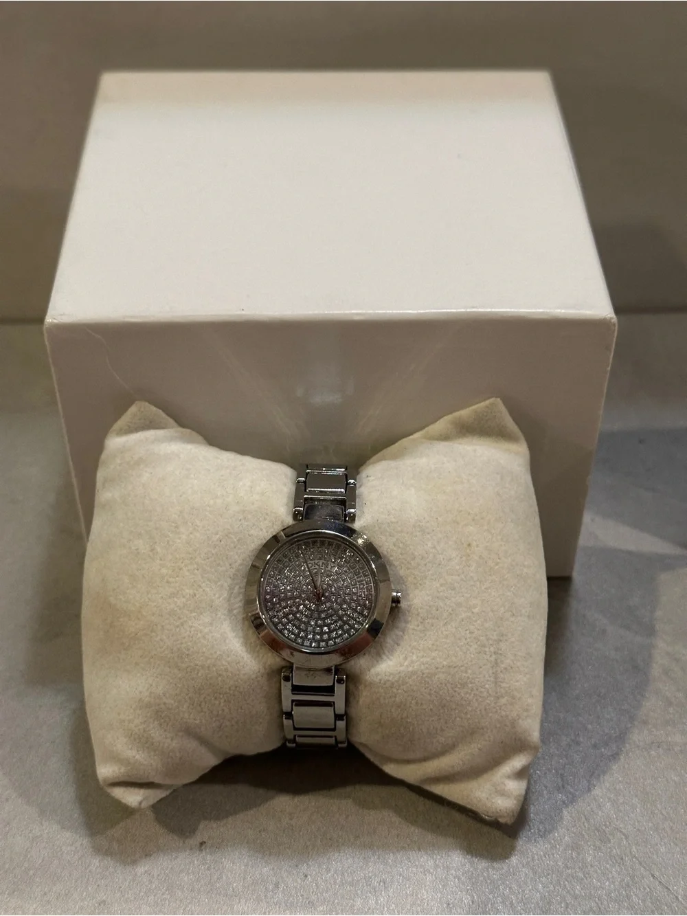 Dkny silver quartz